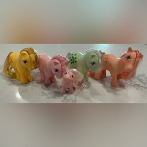Vintage My Little Pony G1 Lot of 5 Ponies